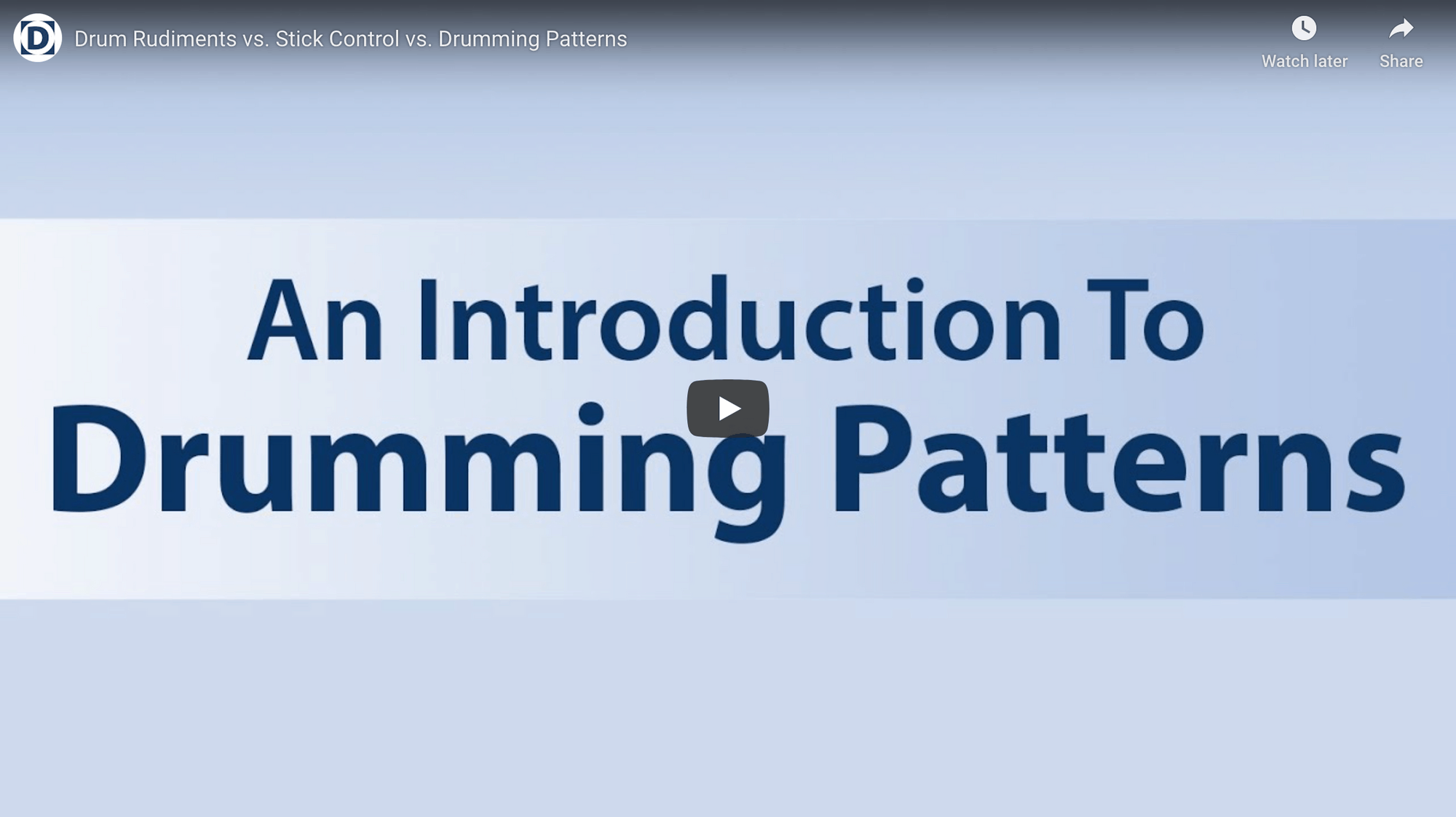 4Way Coordination by Marvin Dahlgren vs. Drumming Patterns